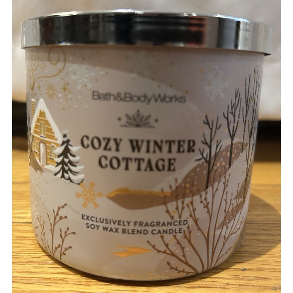 New Bath & Body Works Cozy Winter Cottage 14.5 oz Candle